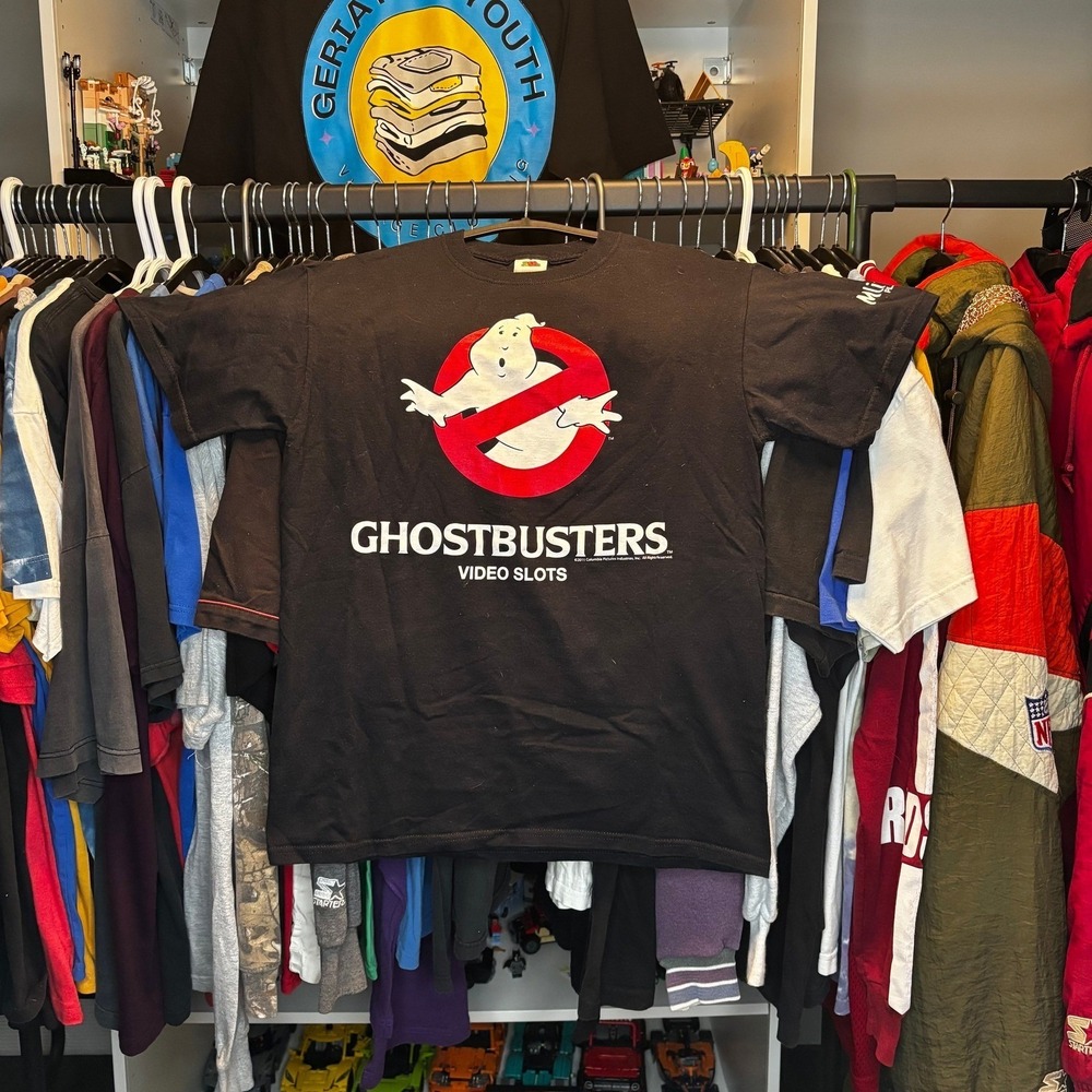Ghostbusters 2011 Video Slots Promo T Shirt Medium